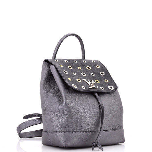Lockme Backpack Eyelet Leather