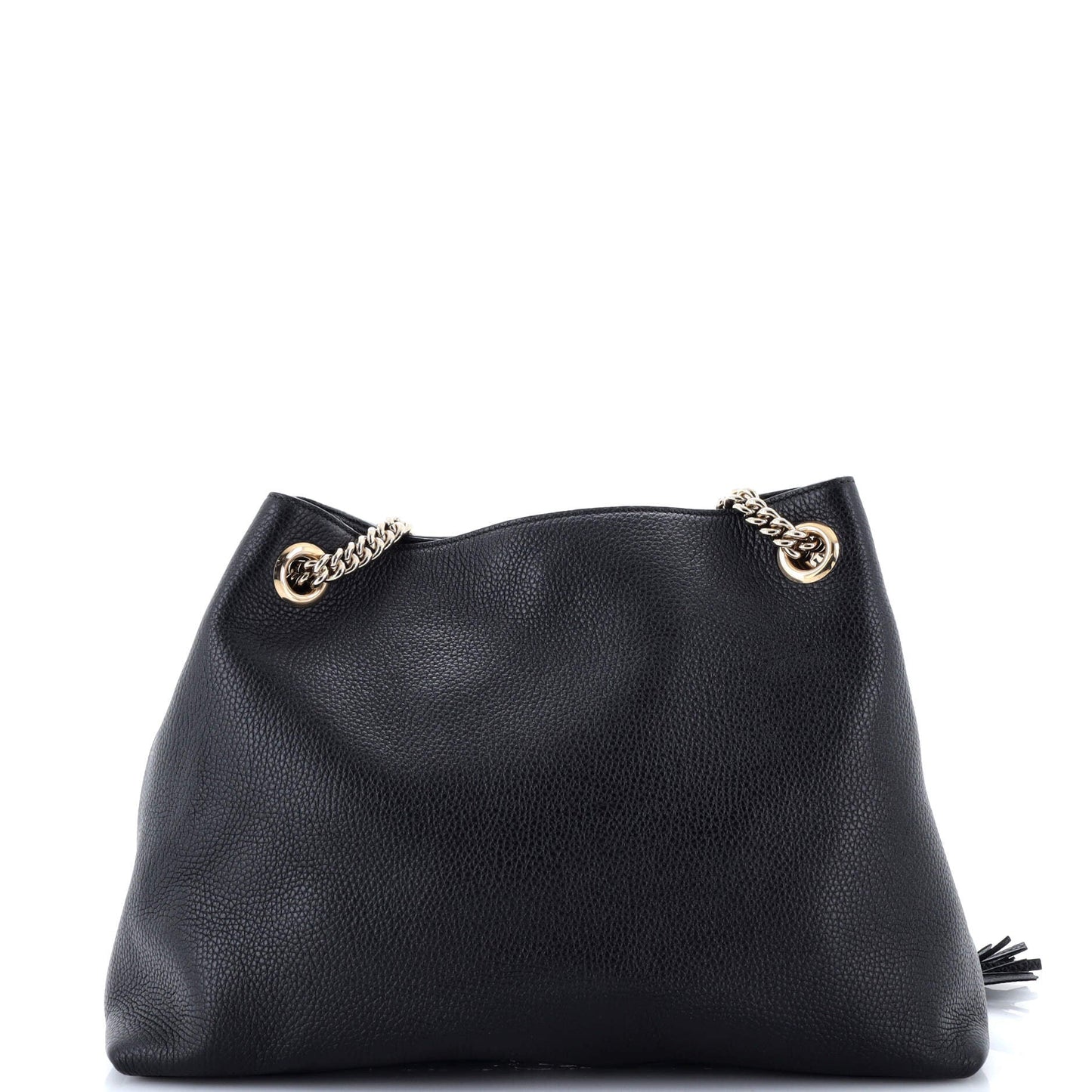 Soho Chain Strap Shoulder Bag Leather Medium