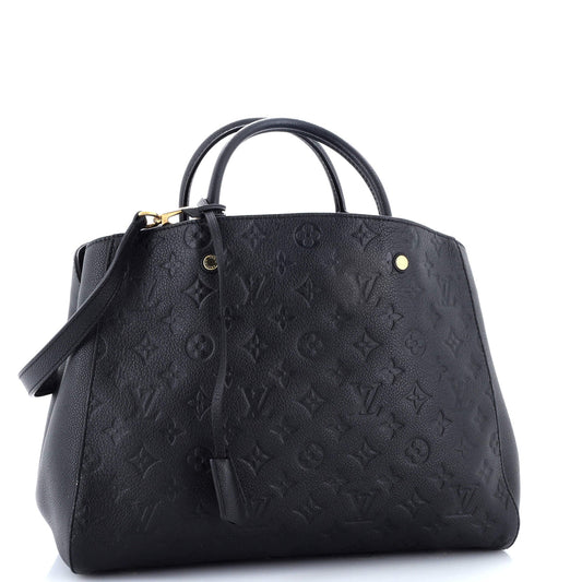 Montaigne Handbag Monogram Empreinte Leather GM