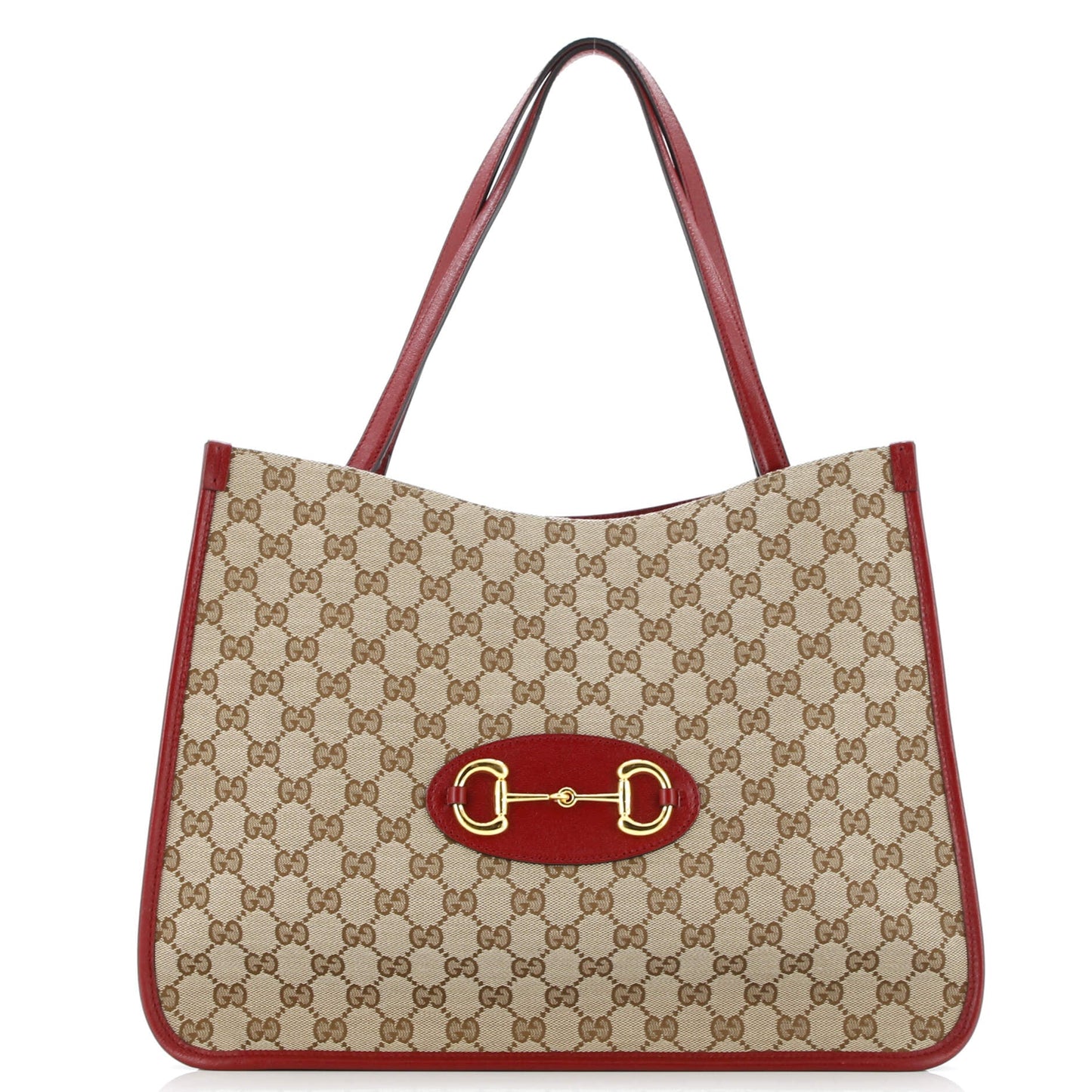 Horsebit 1955 Tote GG Canvas with Leather Medium