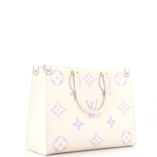 OnTheGo Tote Bicolor Monogram Empreinte Giant MM