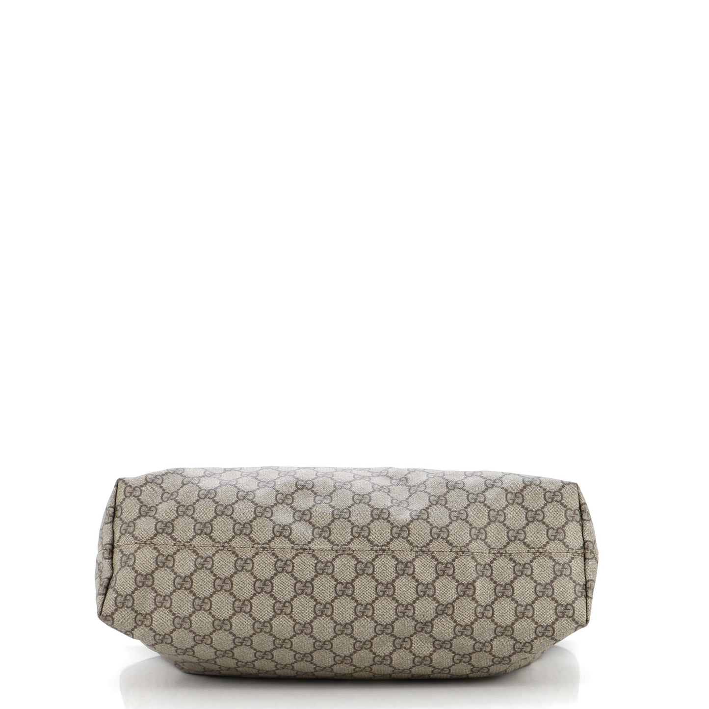 Plus Tote GG Coated Canvas with Leather Large