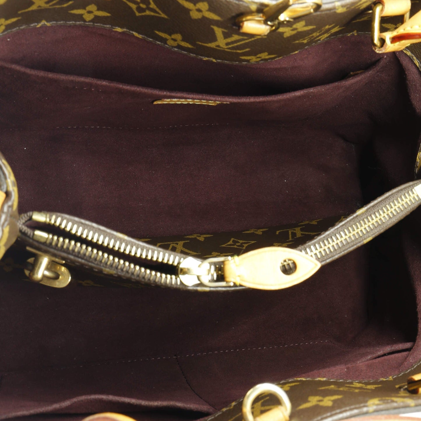 Montaigne Handbag Monogram Canvas MM