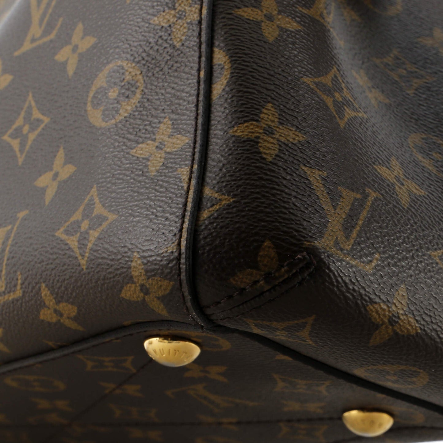 Montaigne Handbag Monogram Canvas MM