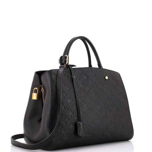 Montaigne Handbag Monogram Empreinte Leather GM