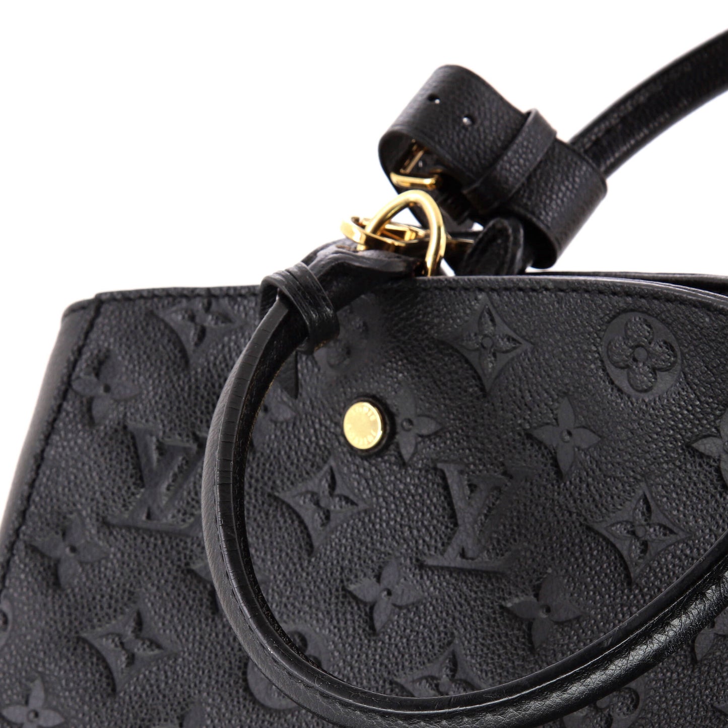Montaigne Handbag Monogram Empreinte Leather GM