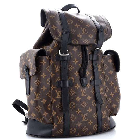 Christopher Backpack Macassar Monogram Canvas MM