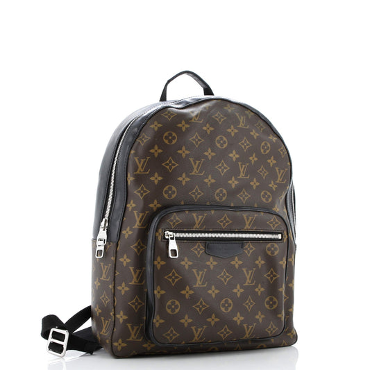 Josh Backpack Macassar Monogram Canvas