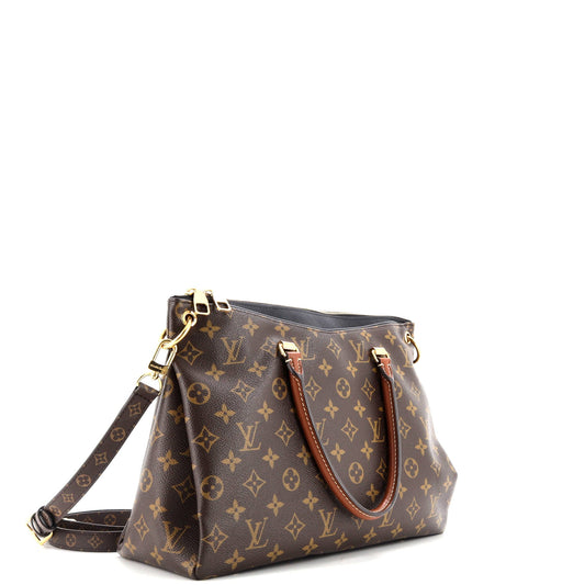 Pallas Tote Monogram Canvas with Leather