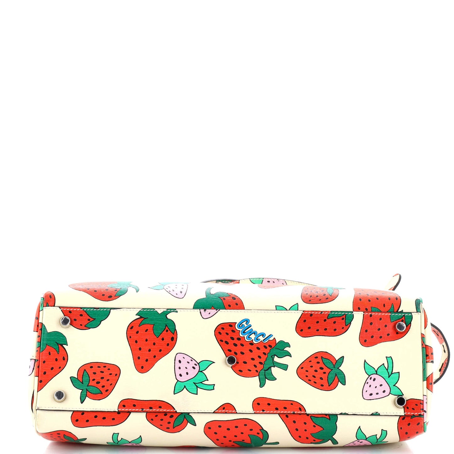 Zumi Top Handle Bag Printed Leather Medium