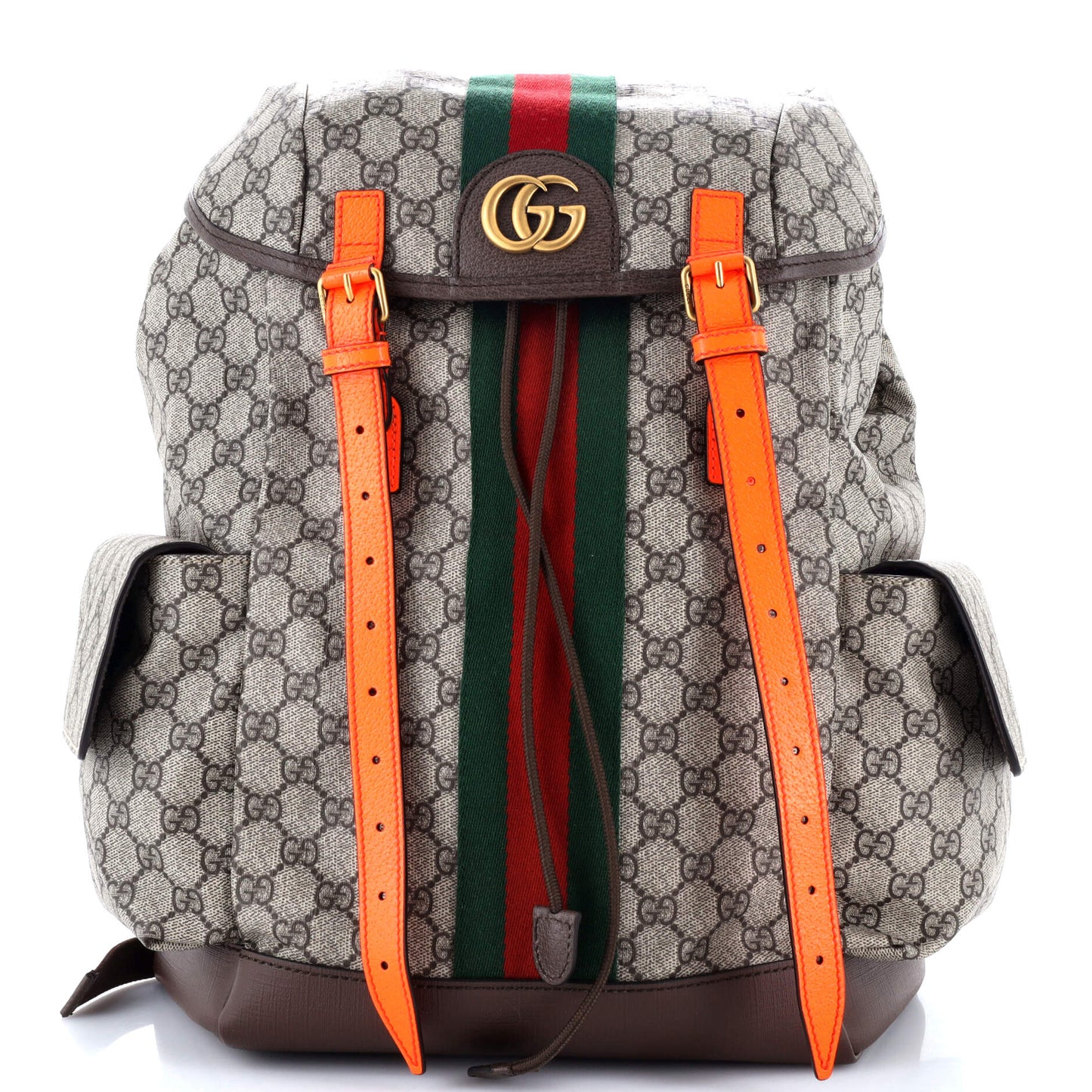 Ophidia Flap Backpack GG Coated Canvas Medium
