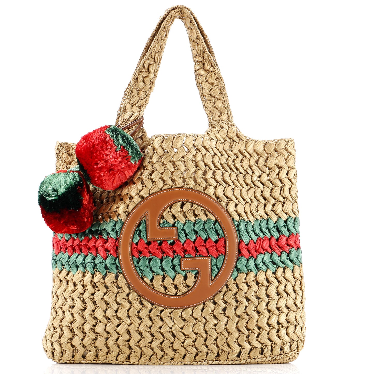 Blondie NM Open Tote Raffia Medium