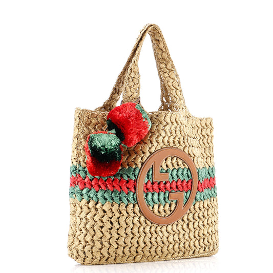 Blondie NM Open Tote Raffia Medium