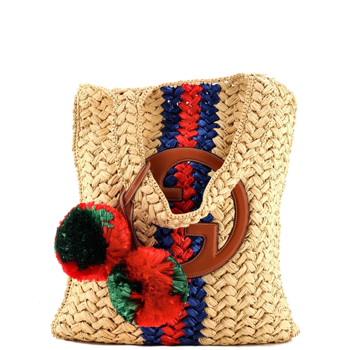Blondie NM Open Tote Raffia Small