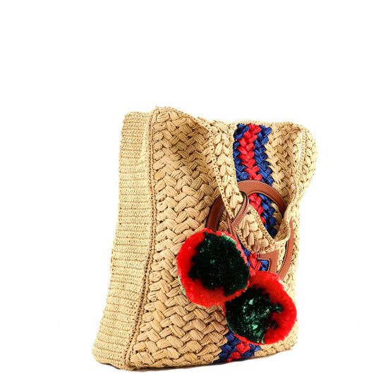 Blondie NM Open Tote Raffia Small