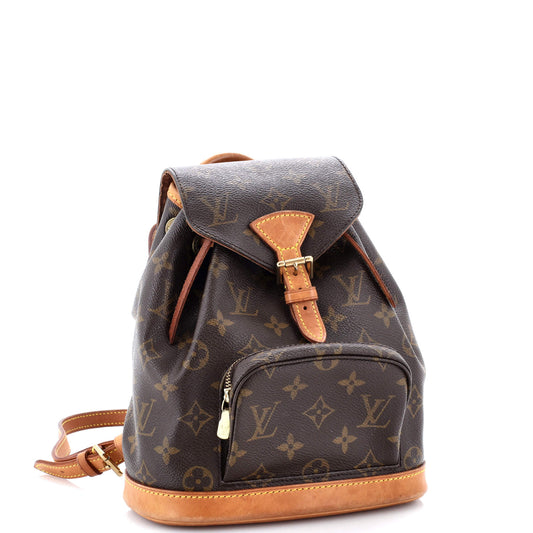 Vintage Montsouris Backpack Monogram Canvas PM