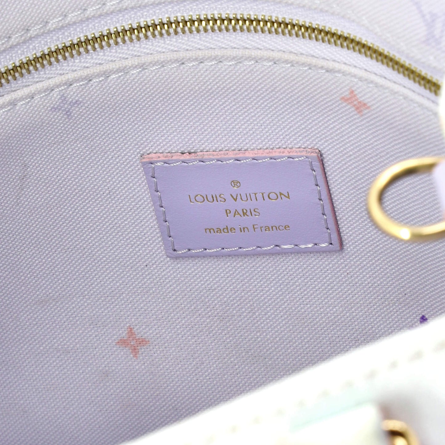 OnTheGo Tote Spring in the City Monogram Giant Canvas PM