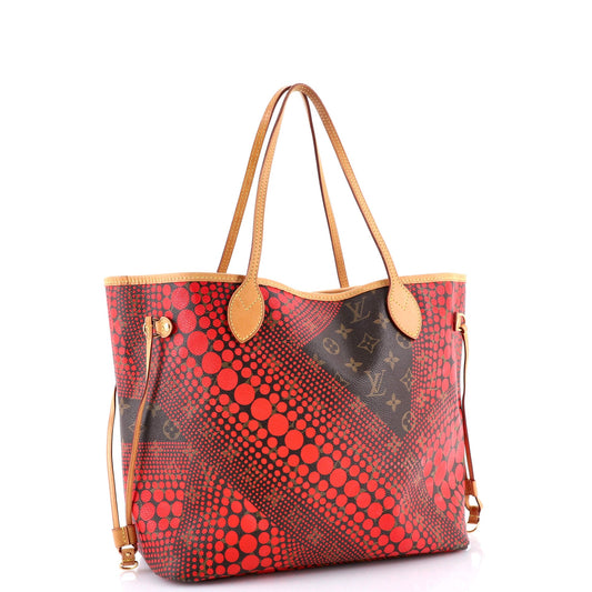 Neverfull Tote Limited Edition Kusama Waves Monogram Canvas MM