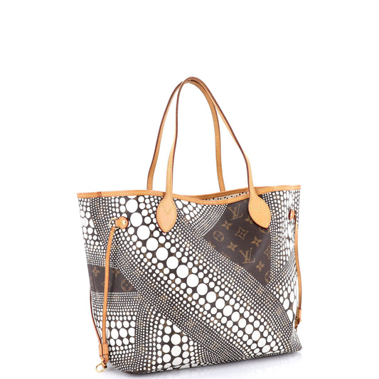 Neverfull Tote Limited Edition Kusama Waves Monogram Canvas MM