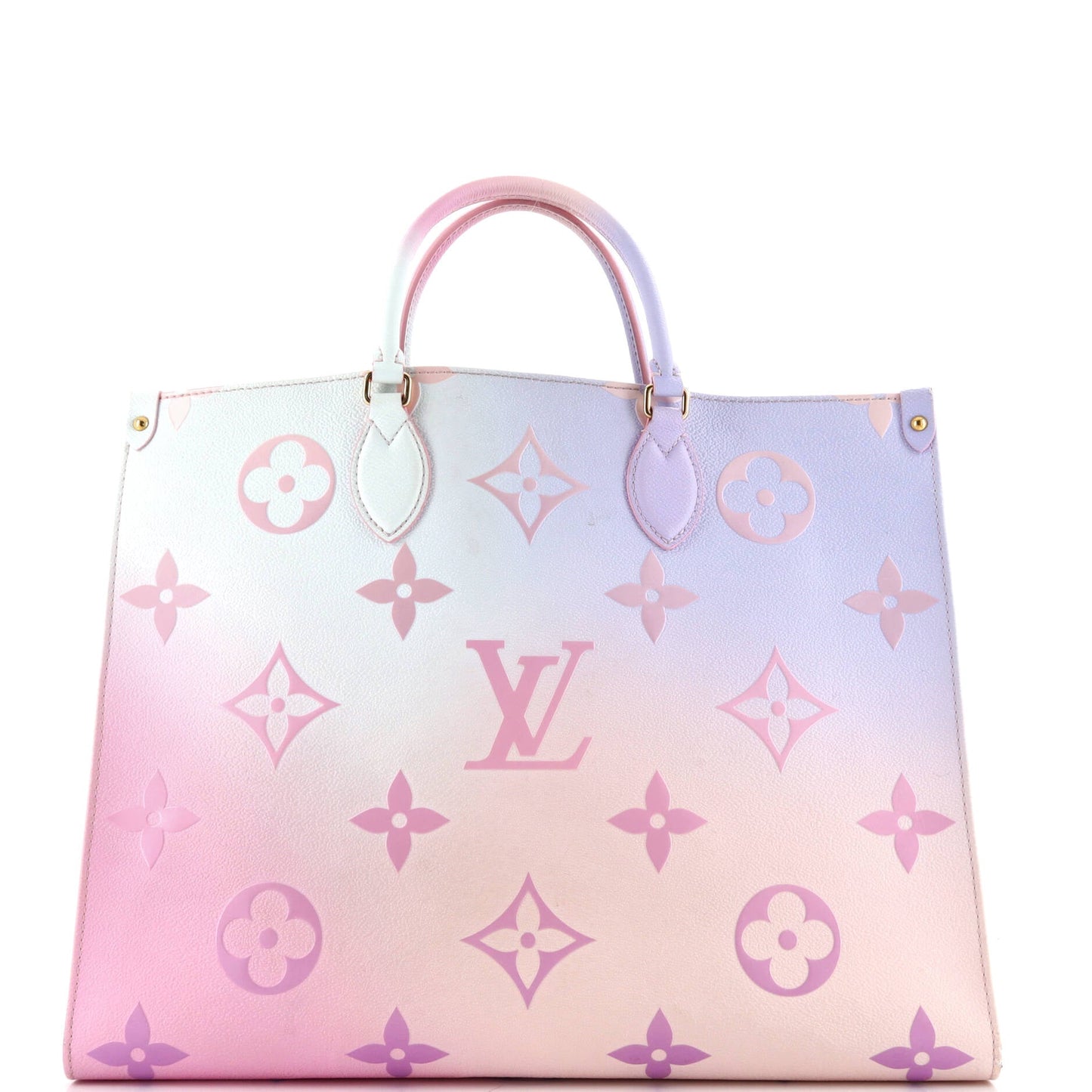 OnTheGo Tote Spring in the City Monogram Giant Canvas GM