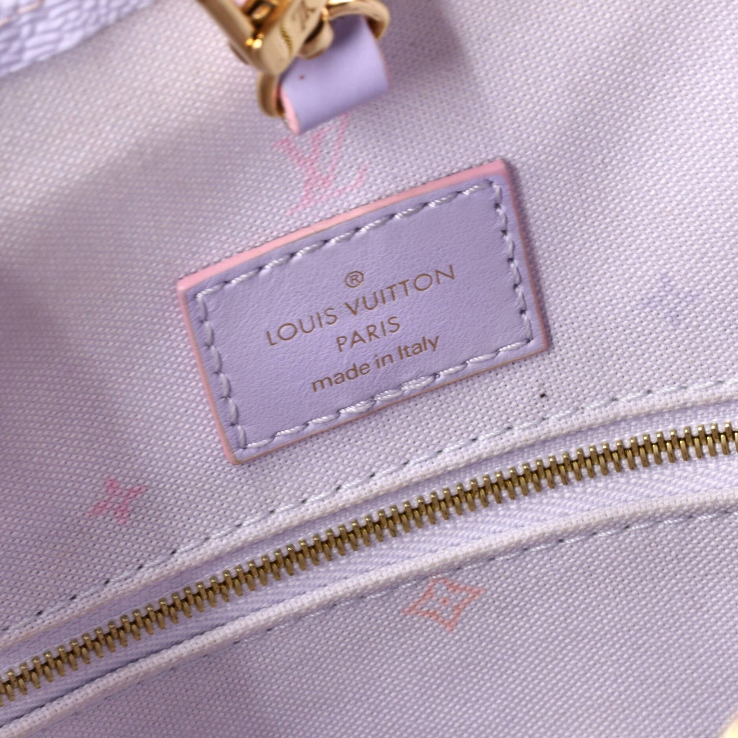 OnTheGo Tote Spring in the City Monogram Giant Canvas GM