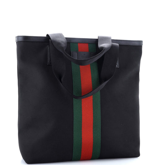 Web Zip Tote Techno Canvas Medium