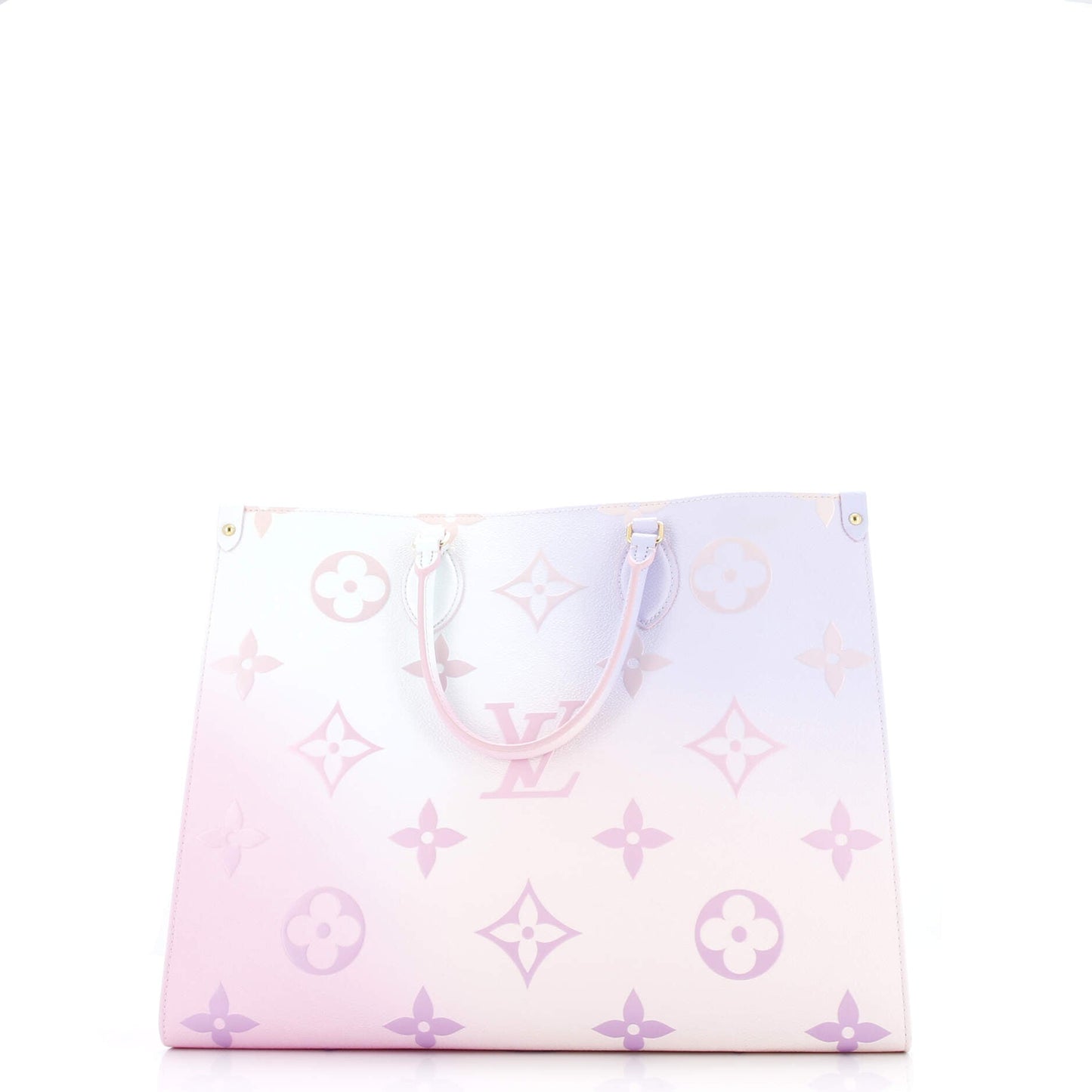 OnTheGo Tote Spring in the City Monogram Giant Canvas GM