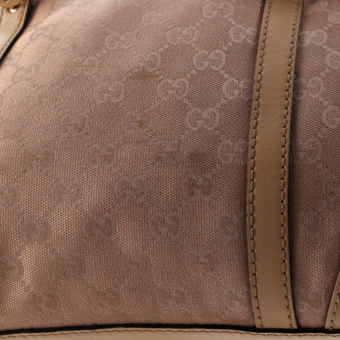Lovely Heart Interlocking G Tote GG Canvas Medium