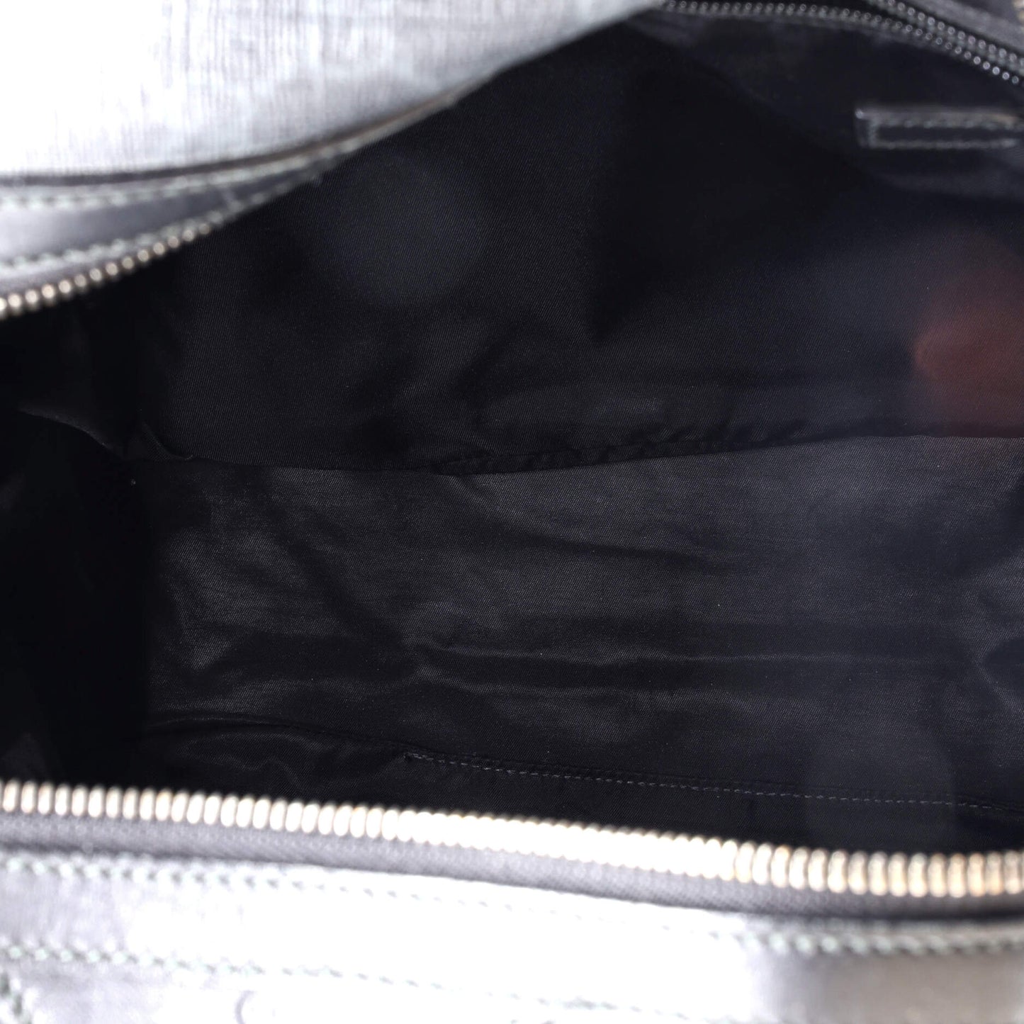 Zip Pocket Backpack GG Coated Canvas Medium
