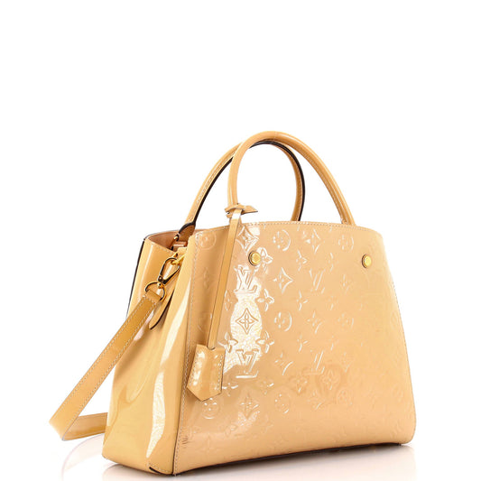 Montaigne Handbag Monogram Vernis MM