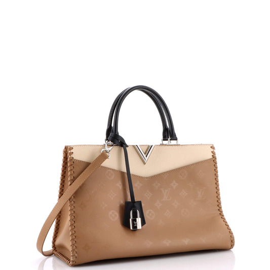 Very Zipped Tote Monogram Leather
