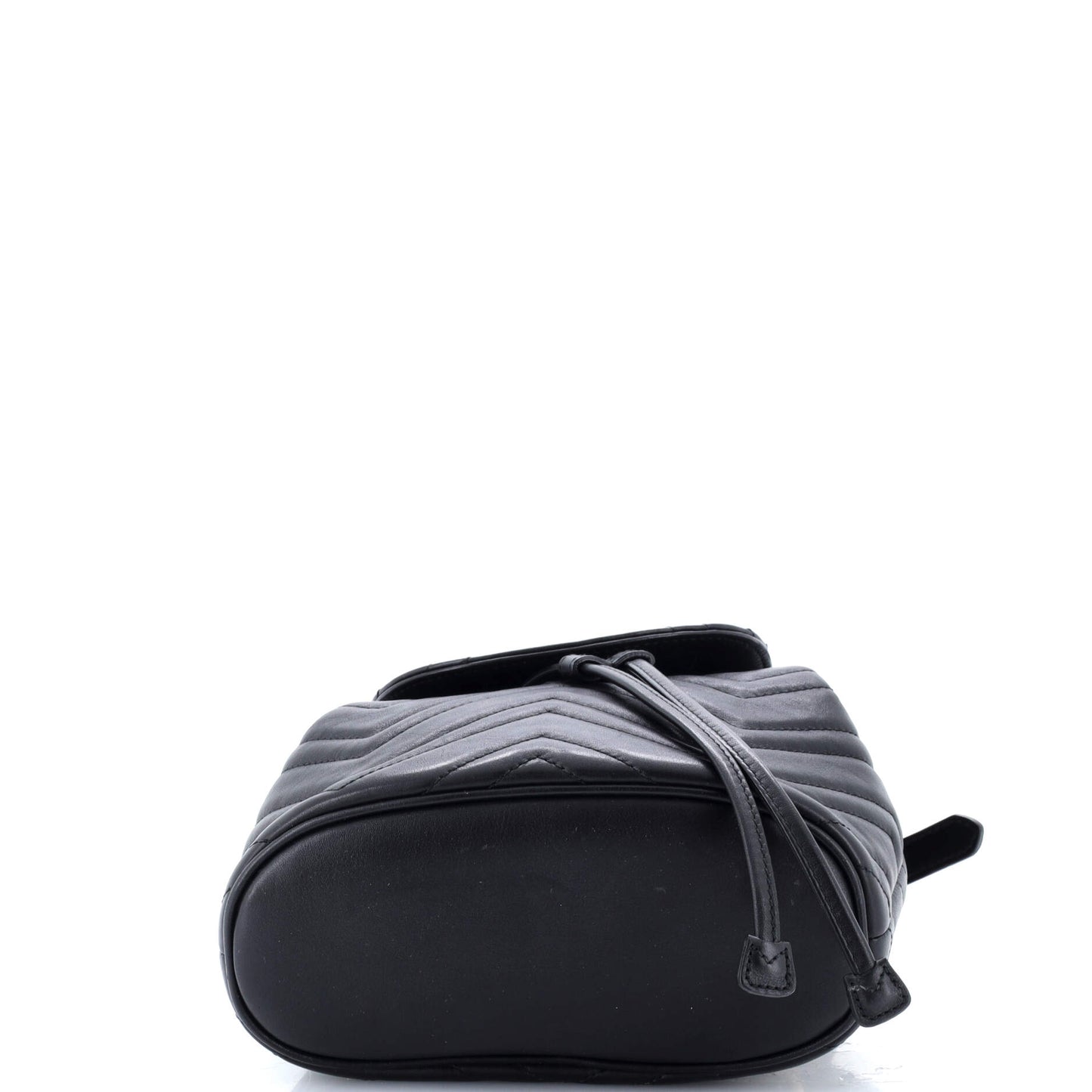 GG Marmont Drawstring Backpack Matelasse Leather Mini