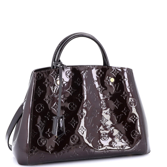 Montaigne Handbag Monogram Vernis MM