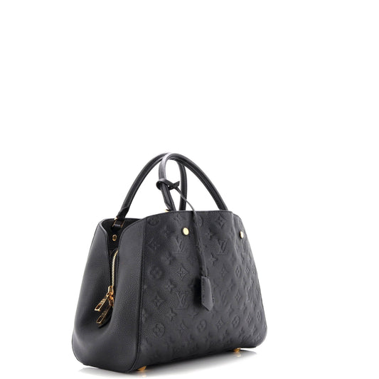 Montaigne Handbag Monogram Empreinte Leather MM