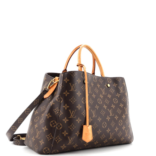 Montaigne Handbag Monogram Canvas GM
