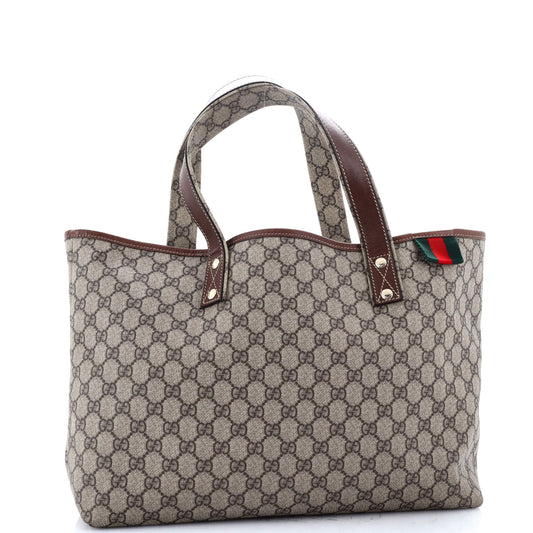 Web Loop Tote GG Coated Canvas Medium