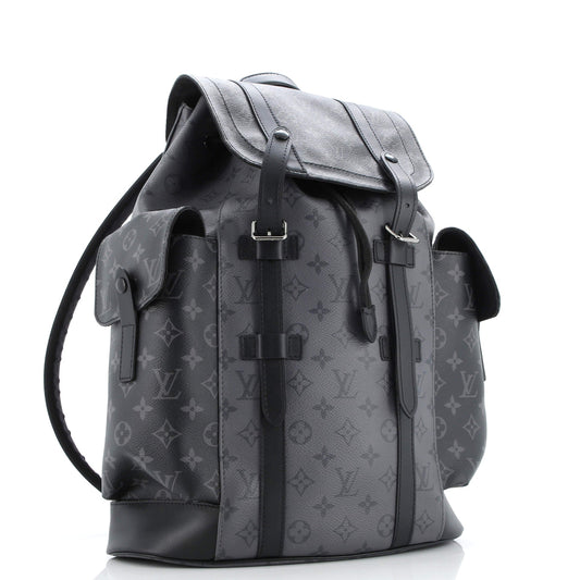 Christopher Backpack Reverse Monogram Eclipse Canvas MM