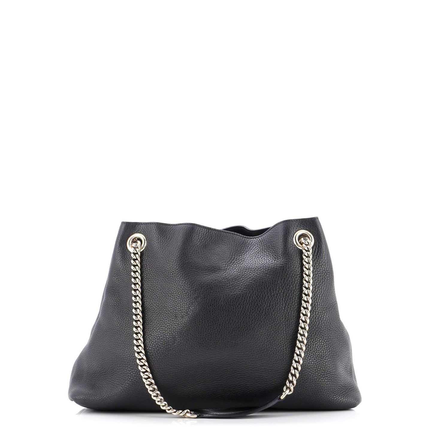 Soho Chain Strap Shoulder Bag Leather Medium