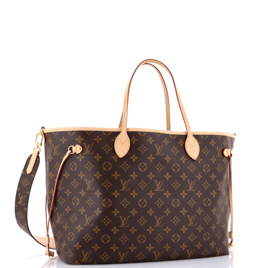 Neverfull Bandouliere Inside Out Monogram Canvas with Leather GM