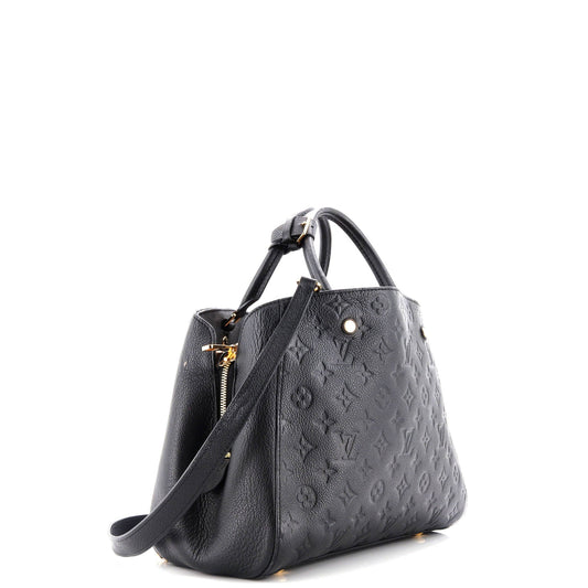 Montaigne Handbag Monogram Empreinte Leather MM
