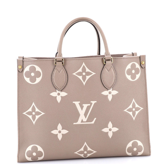 OnTheGo Tote Bicolor Monogram Empreinte Giant MM