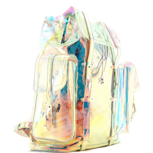 Christopher Backpack Limited Edition Monogram Prism PVC GM