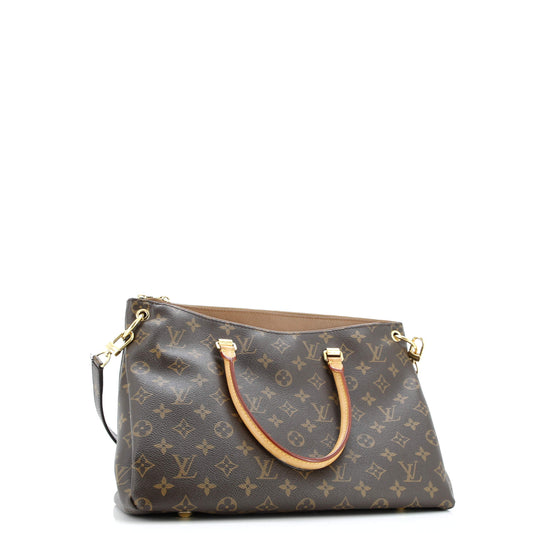Pallas Tote Monogram Canvas with Leather