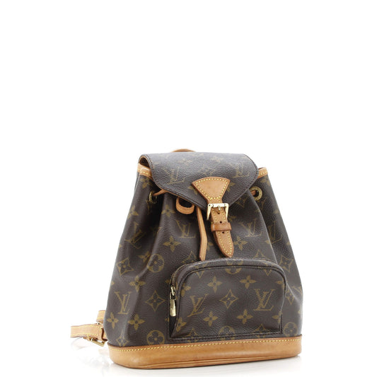 Vintage Montsouris Backpack Monogram Canvas PM