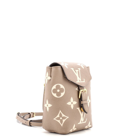 Tiny Backpack Bicolor Monogram Empreinte Giant