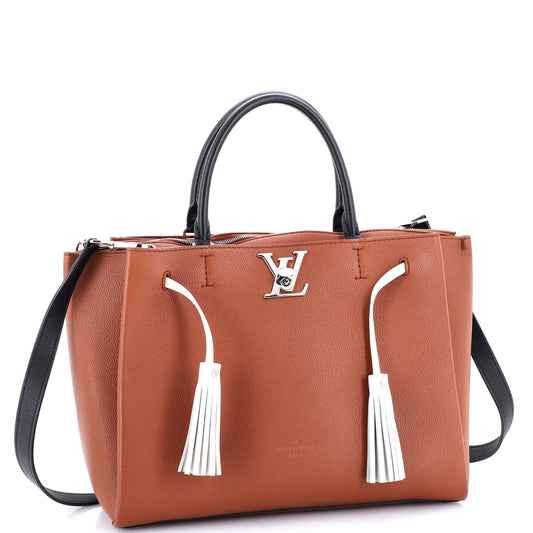 Lockmeto Handbag Leather