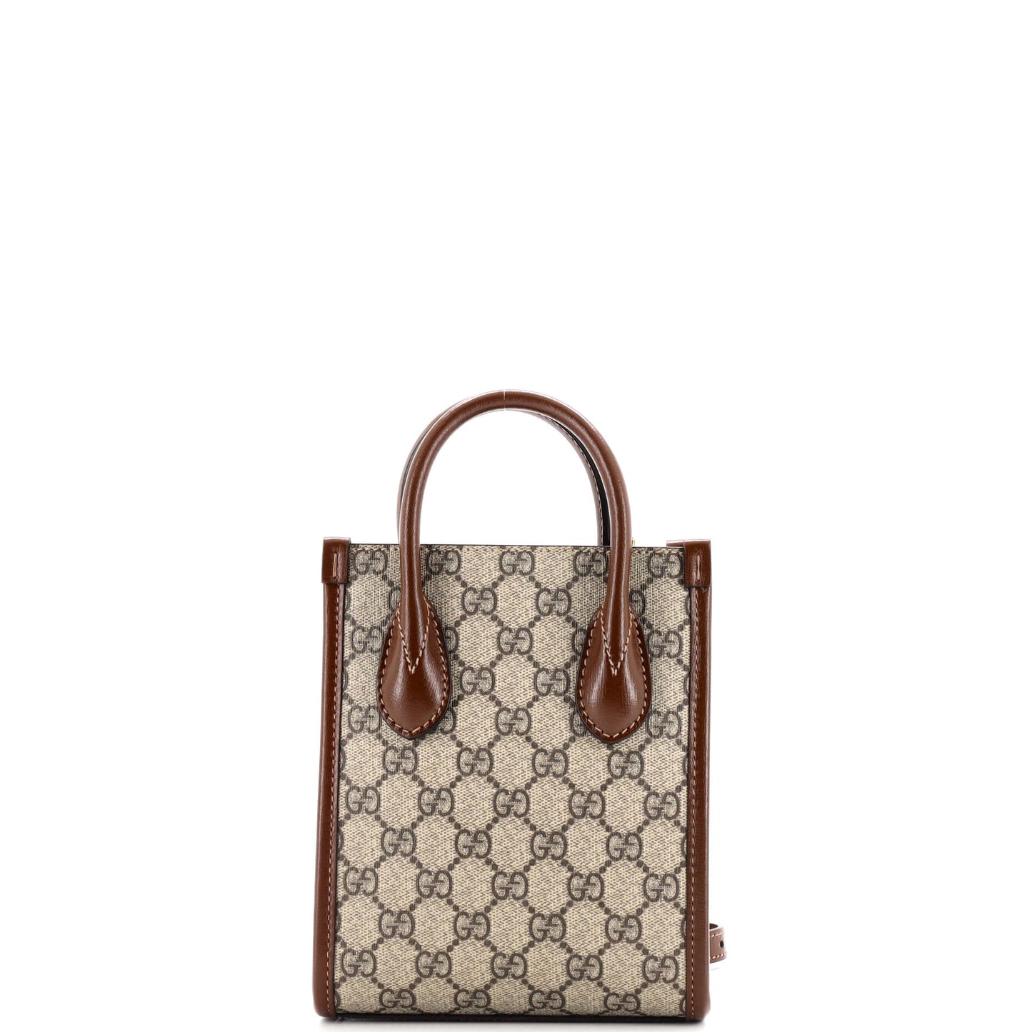 Interlocking G Patch Tote GG Coated Canvas Mini