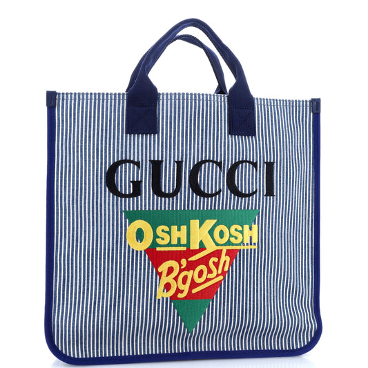 Kid's Tote Limited Edition OshKosh Embroidered Printed Canvas