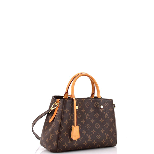 Montaigne Handbag Monogram Canvas BB