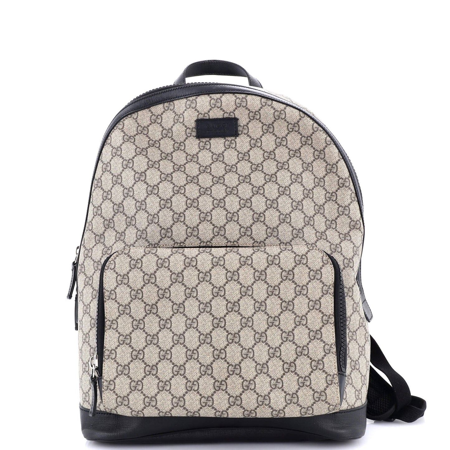 Zip Pocket Backpack GG Coated Canvas Medium